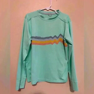 Patagonia Green Capilene Silkweight UPF Long-Sleeve T-Shirt - Unisex